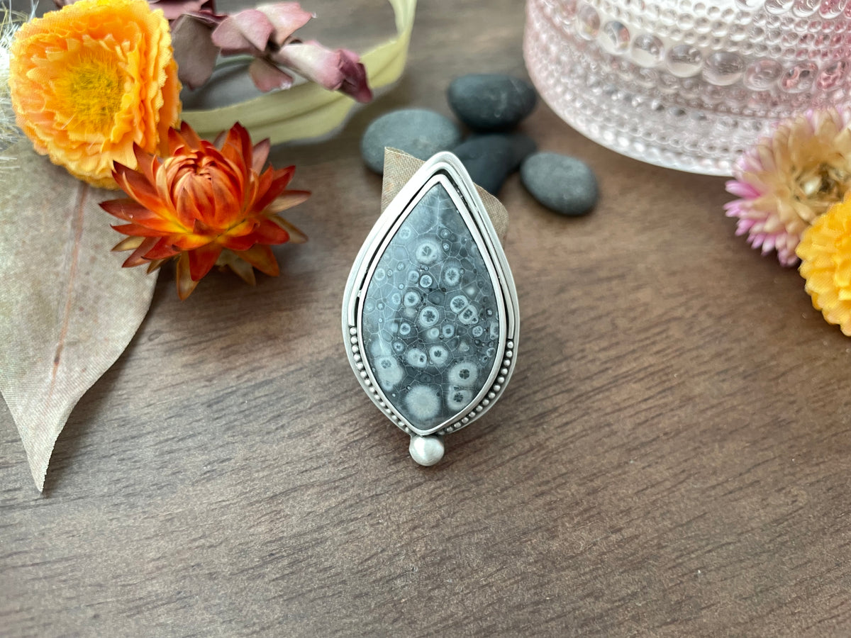 Galaxy Rhyolite Ring