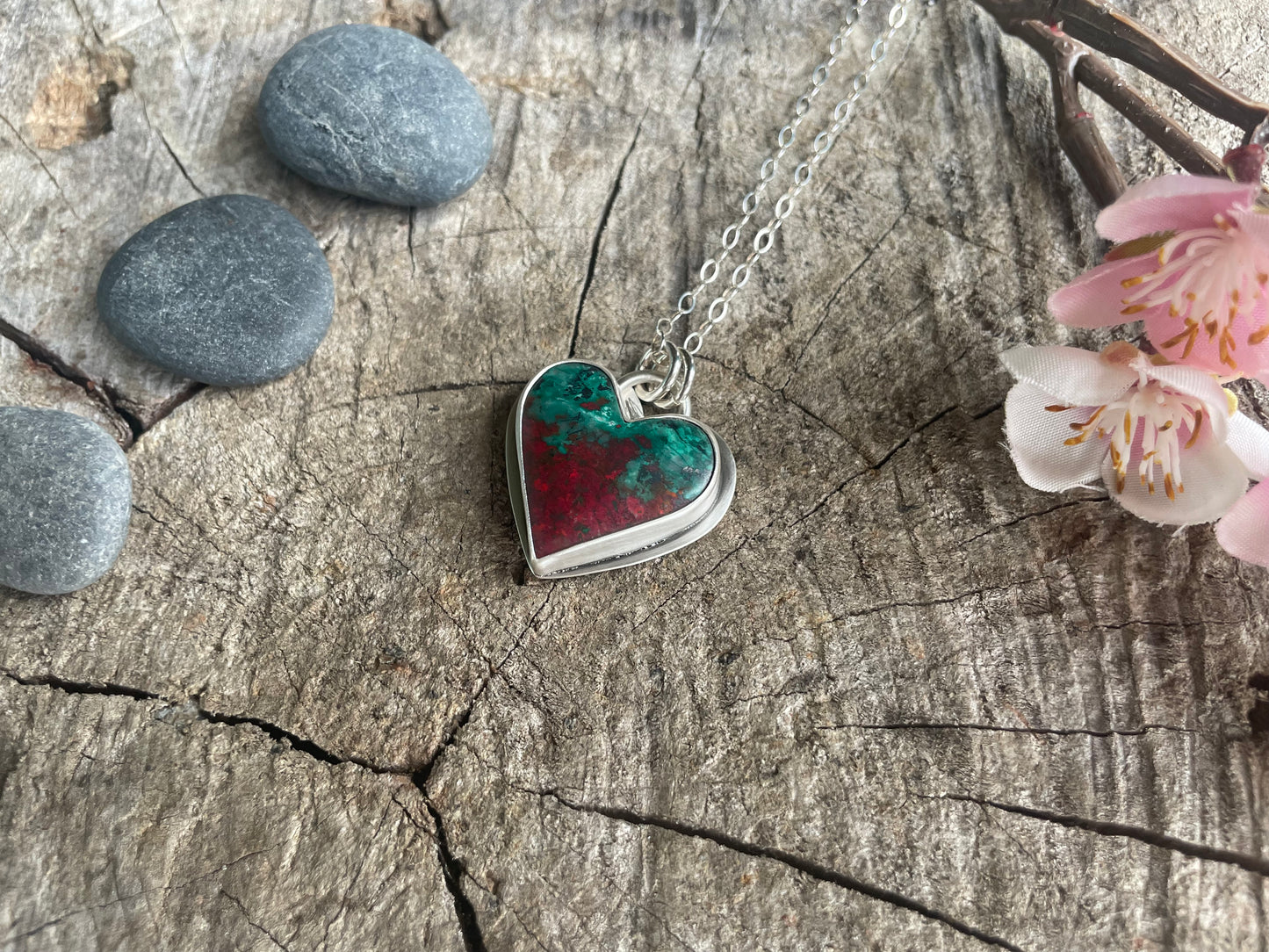 Sonora Sunrise| Love Note Collection Hearts Pendant Necklace RISE