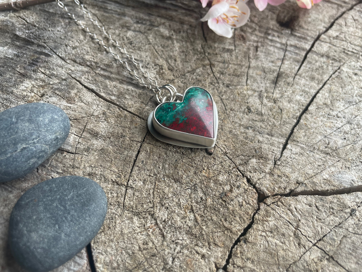 Sonora Sunrise| Love Note Collection Hearts Pendant Necklace RISE