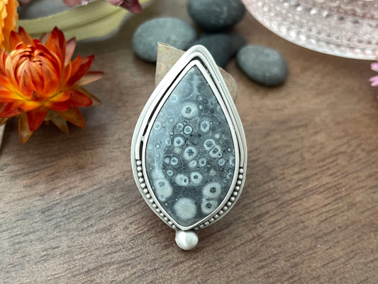 Galaxy Rhyolite Ring
