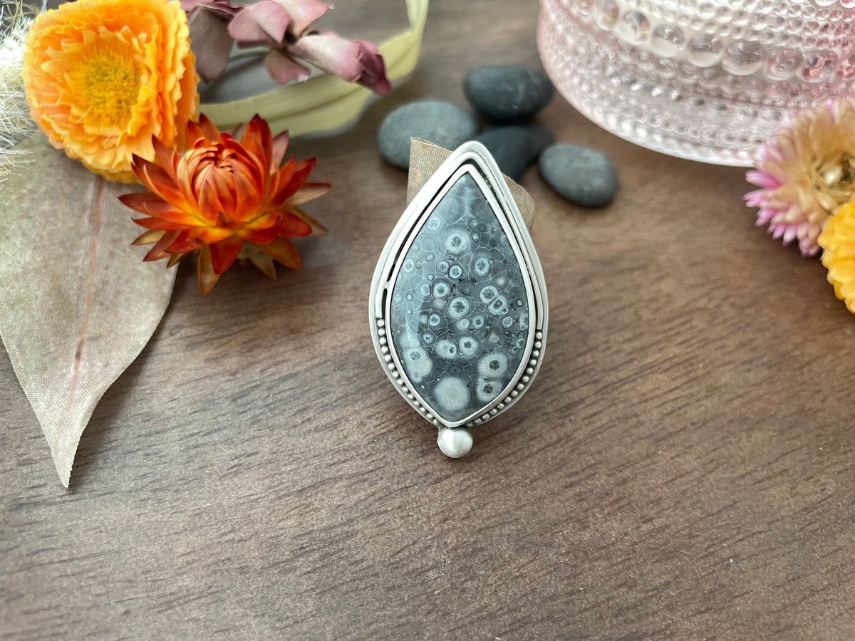 Galaxy Rhyolite Ring