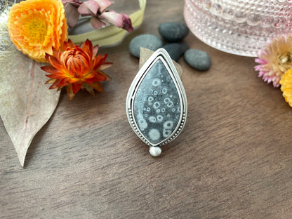 Galaxy Rhyolite Ring