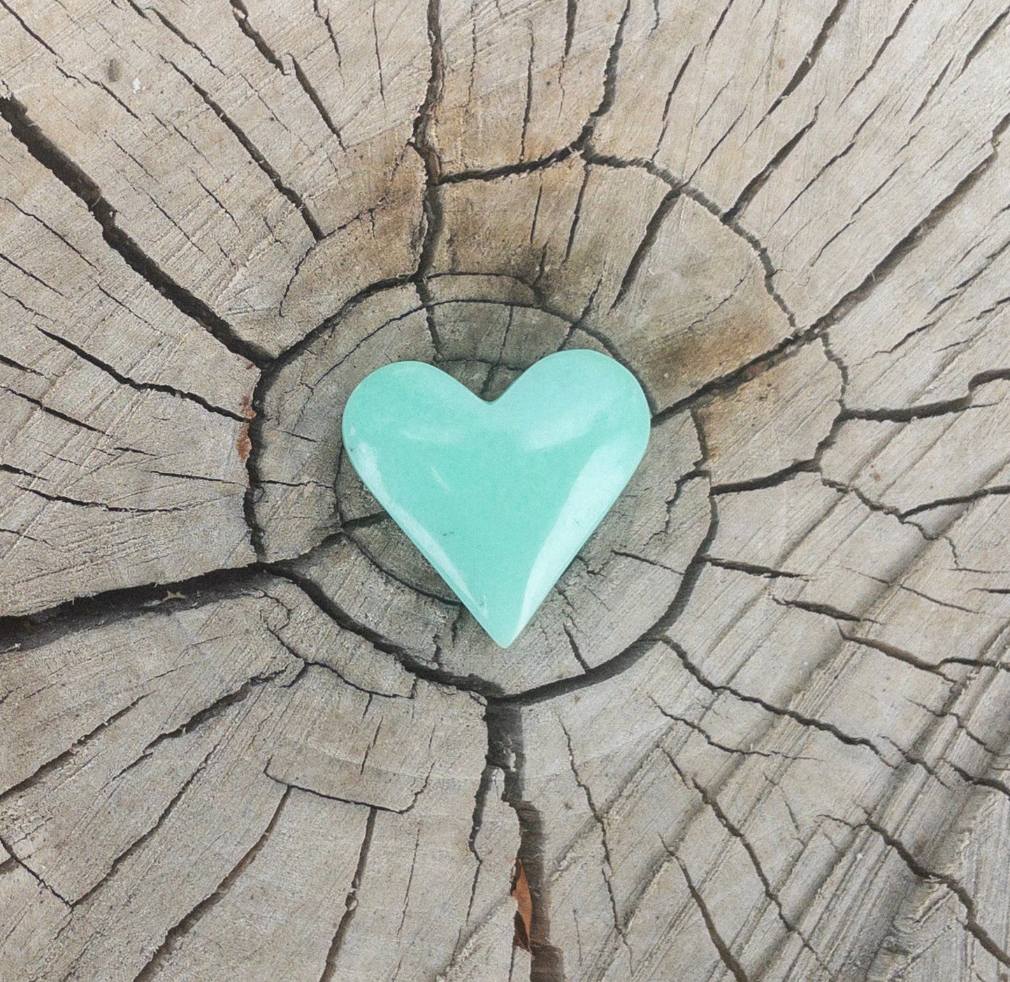 Newman Chrysoprase | Love Note Collection Hearts Pendant Necklace SHINE