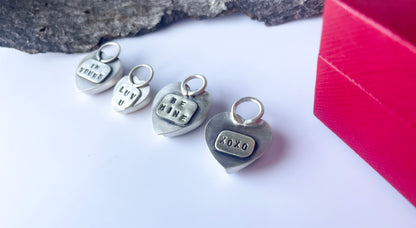 Rosarita | Heart Charm Pendant Necklace