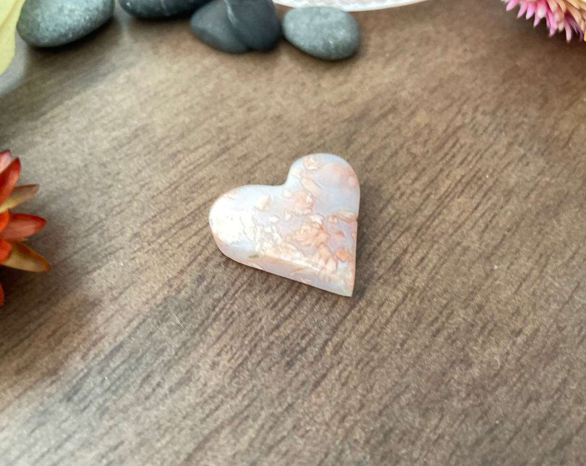 Cotton Candy Agate | Love Note Collection Heart