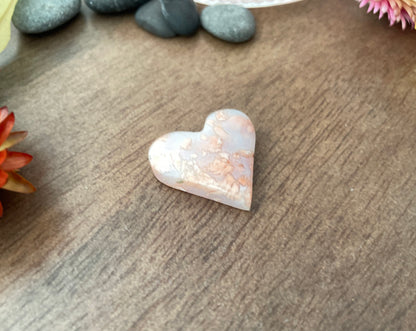 Cotton Candy Agate | Love Note Collection Heart
