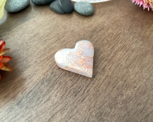 Cotton Candy Agate | Love Note Collection Heart