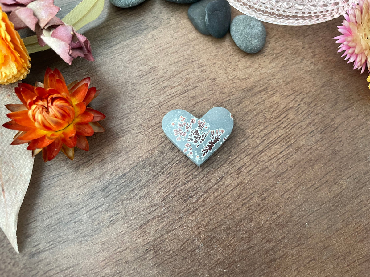 Sonoran Dendritic Rhyolite | Love Note Collection Heart