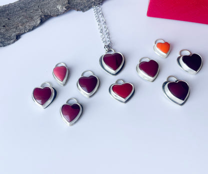 Rosarita | Heart Charm Pendant Necklace