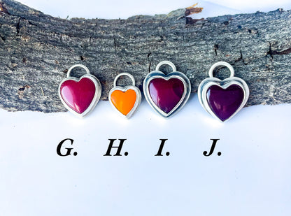 Rosarita | Heart Charm Pendant Necklace