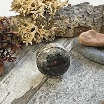 Galaxy Rhyolite Ring, Statement Ring