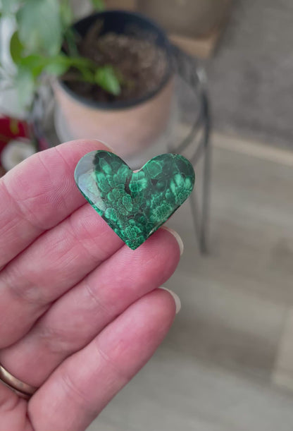 Malachite | Love Note Collection Heart