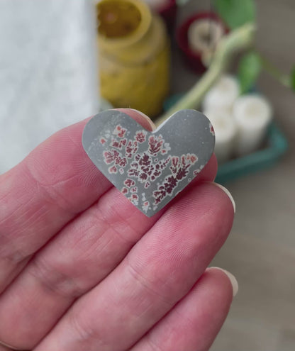 Sonoran Dendritic Rhyolite | Love Note Collection Heart